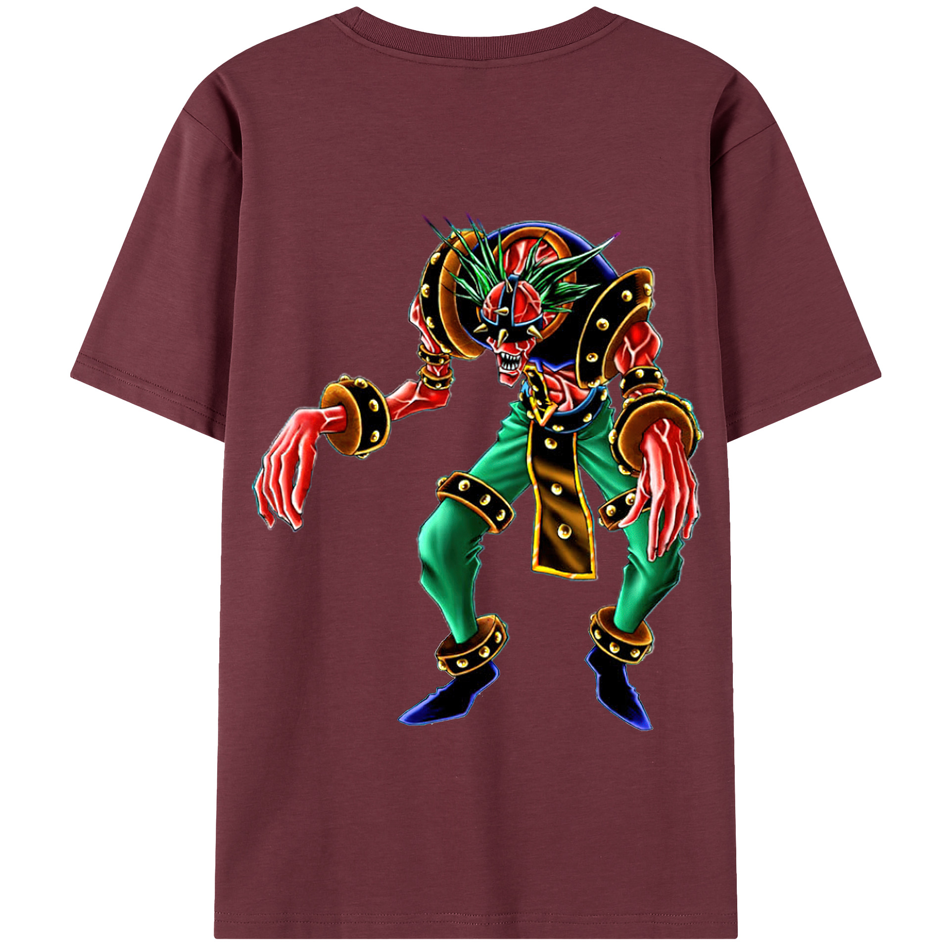（画像用） 遊☆戯☆王 Yu-Gi-Oh! 綿100％半袖Tシャツ（背面プリント）